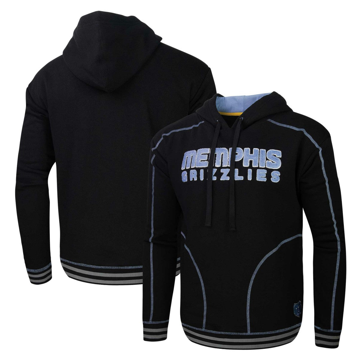Memphis Grizzlies Stadium Essentials Baseline Pullover Hoodie Black - NBA