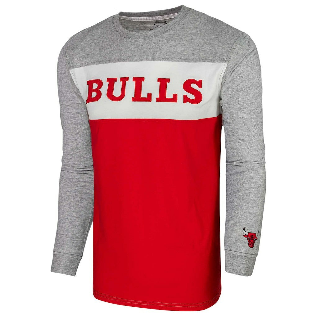 Chicago Bulls Unisex Loge Long Sleeve T-Shirt Heather Gray - NBA