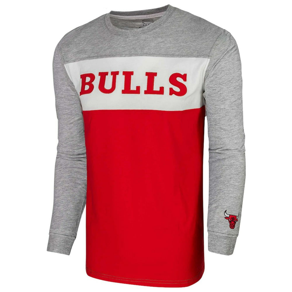 Chicago Bulls Unisex Loge Long Sleeve T-Shirt Heather Gray - NBA