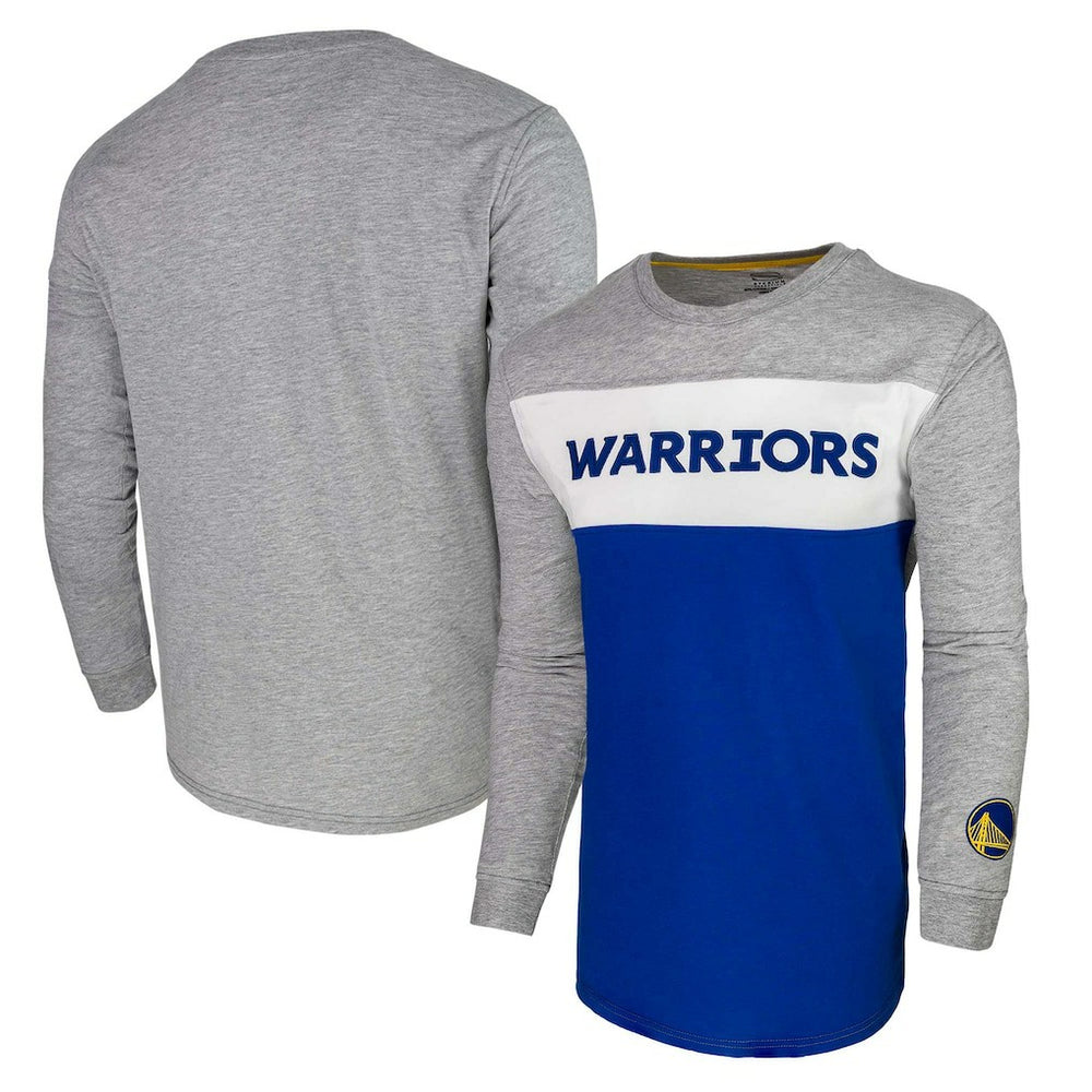 Golden State Warriors Unisex Loge Long Sleeve T-Shirt Heather Gray - NBA