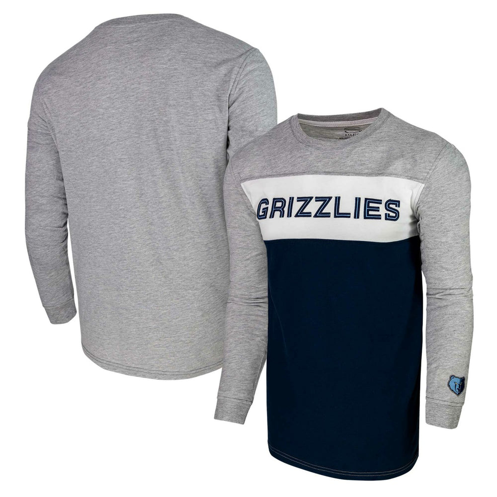 Memphis Grizzlies Unisex Loge Long Sleeve T-Shirt Heather Gray - NBA
