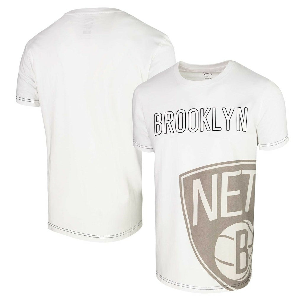 Brooklyn Nets Stadium Essentials Unisex Scoreboard T-Shirt White - NBA