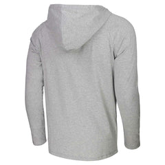 New Orleans Pelicans Stadium Essentials Atrium Raglan Long Sleeve Hoodie T-Shirt Heather Gray - NBA