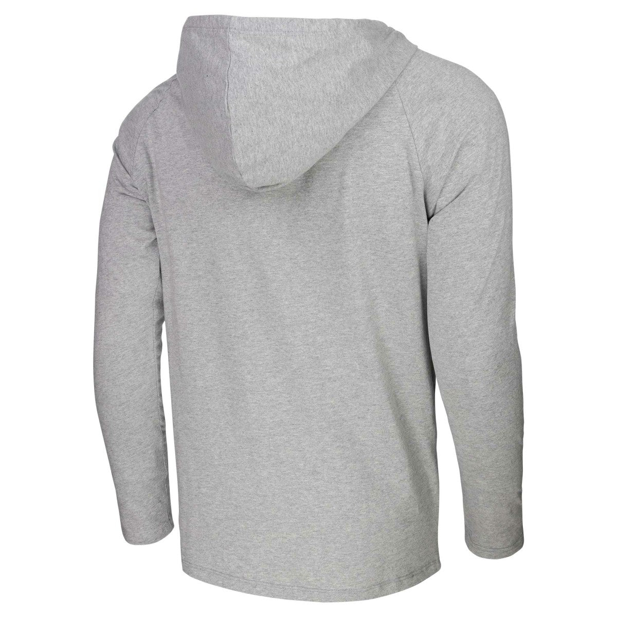 Sacramento Kings Stadium Essentials Atrium Raglan Long Sleeve Hoodie T-Shirt Heather Gray - NBA