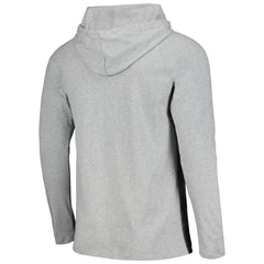 San Antonio Spurs Stadium Essentials Atrium Raglan Long Sleeve Hoodie T-Shirt Heather Gray - NBA