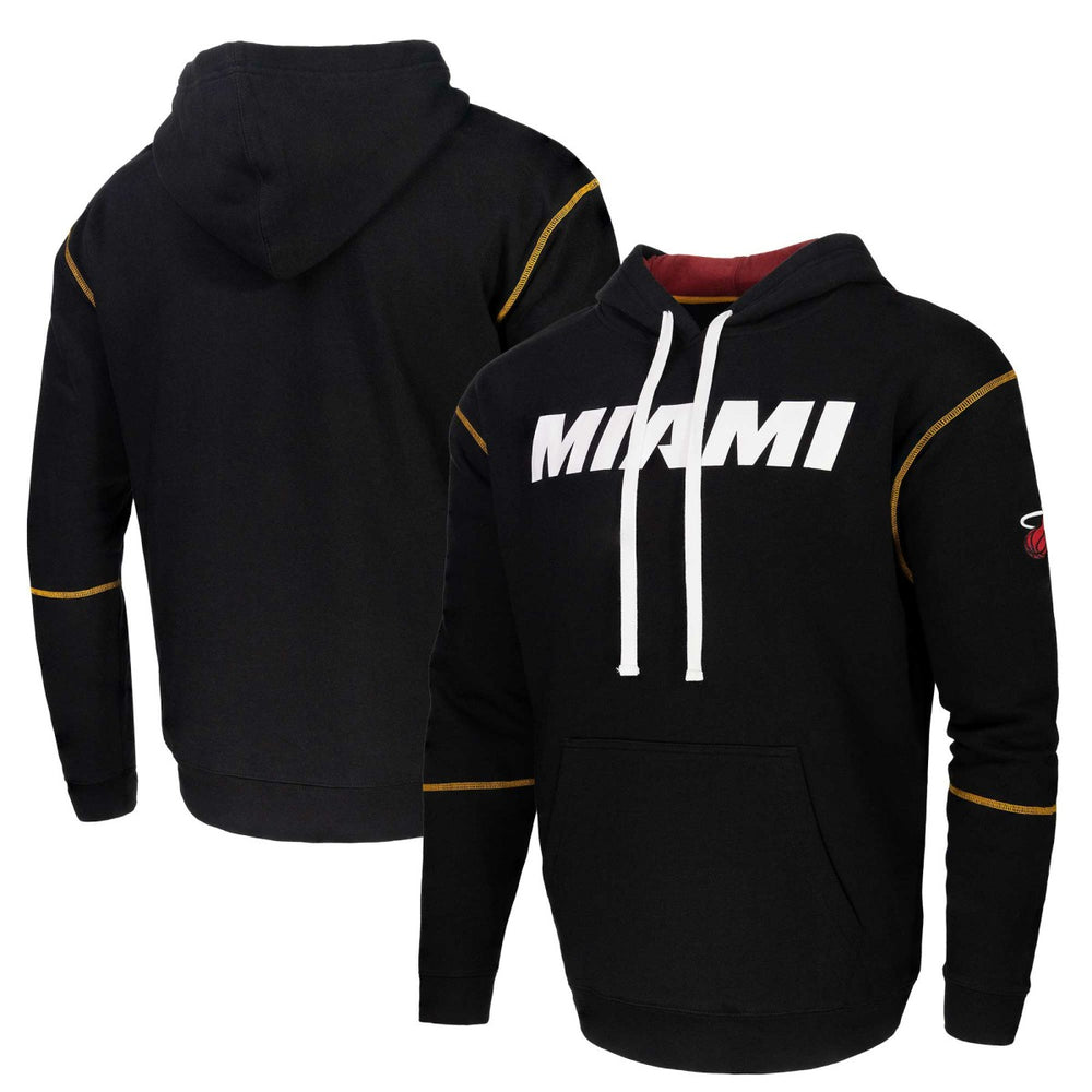 Miami Heat Stadium Essentials Monument Pullover Hoodie Black - NBA