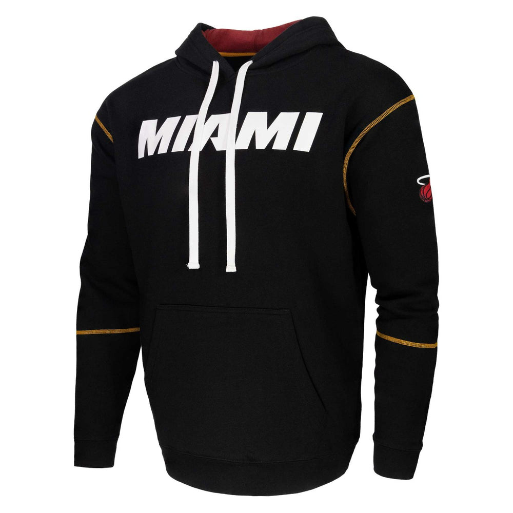 Miami Heat Stadium Essentials Monument Pullover Hoodie Black - NBA