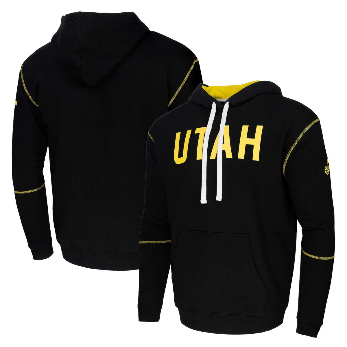 Utah Jazz Stadium Essentials Monument Pullover Hoodie Black - NBA