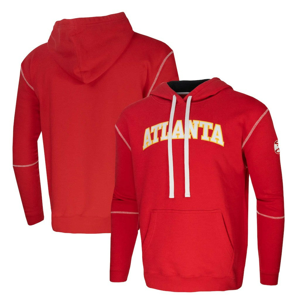 Atlanta Hawks Stadium Essentials Monument Pullover Hoodie Red - NBA