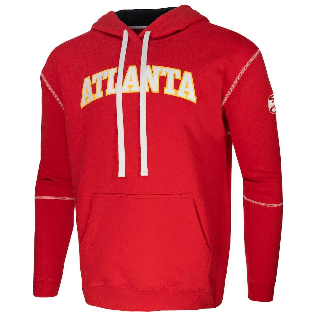 Atlanta Hawks Stadium Essentials Monument Pullover Hoodie Red - NBA
