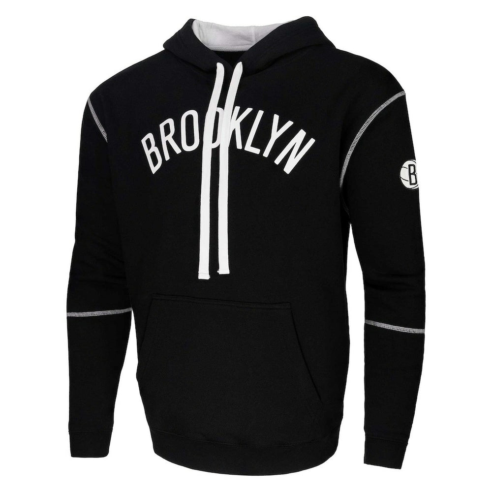 Brooklyn Nets Stadium Essentials Monument Pullover Hoodie Black - NBA