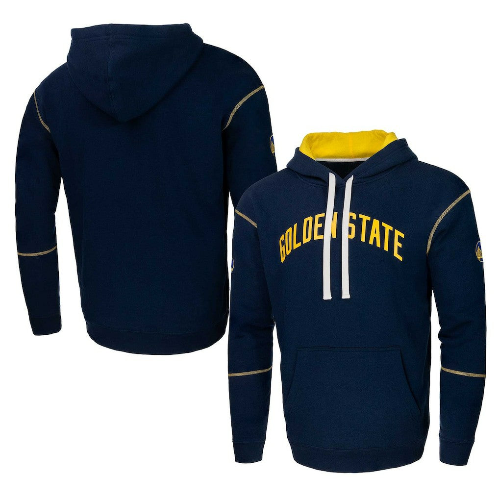 Golden State Warriors Stadium Essentials Monument Pullover Hoodie Navy - NBA