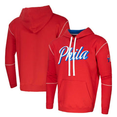 Philadelphia 76ers Stadium Essentials Monument Pullover Hoodie Red - NBA