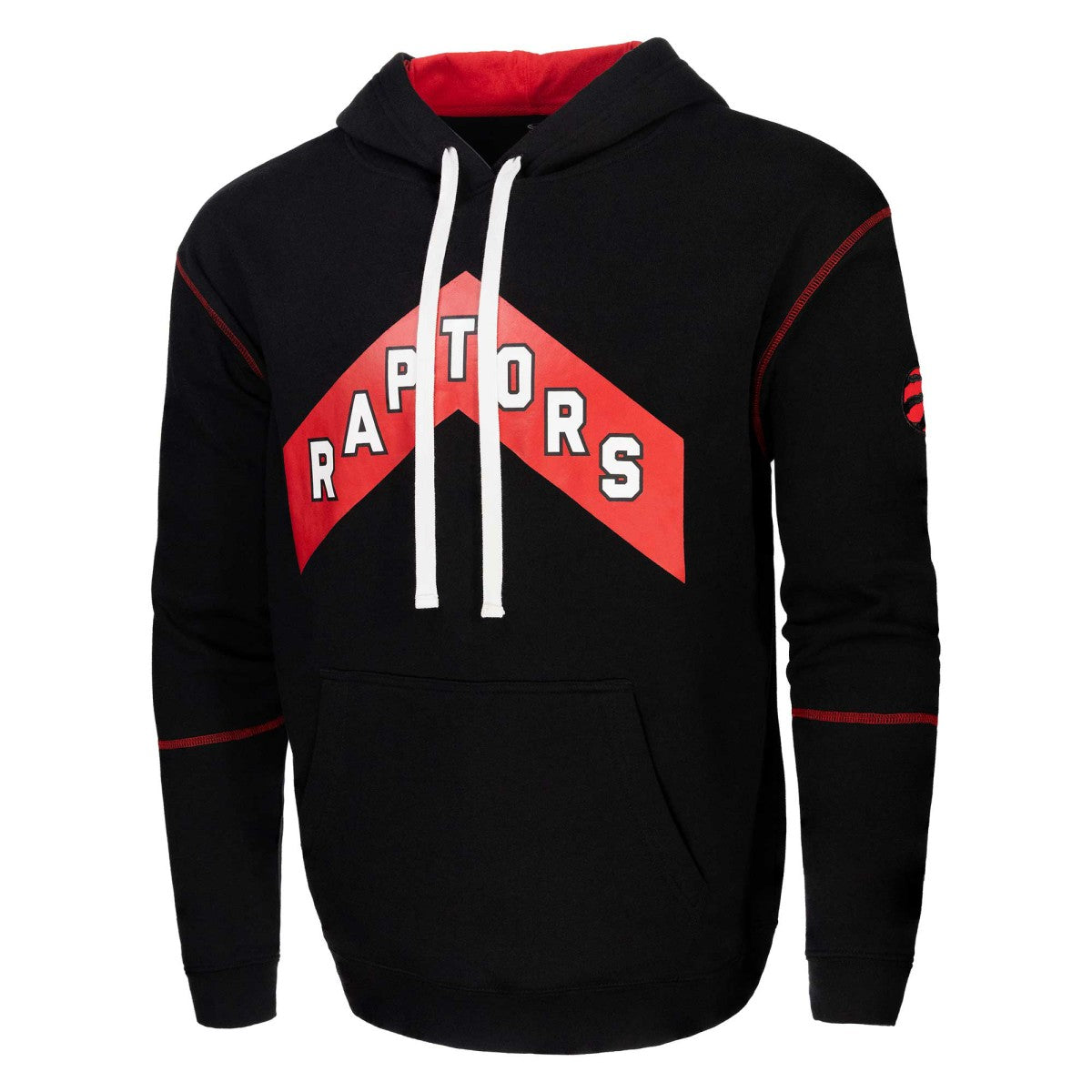 Toronto Raptors Stadium Essentials Monument Pullover Hoodie Black - NBA
