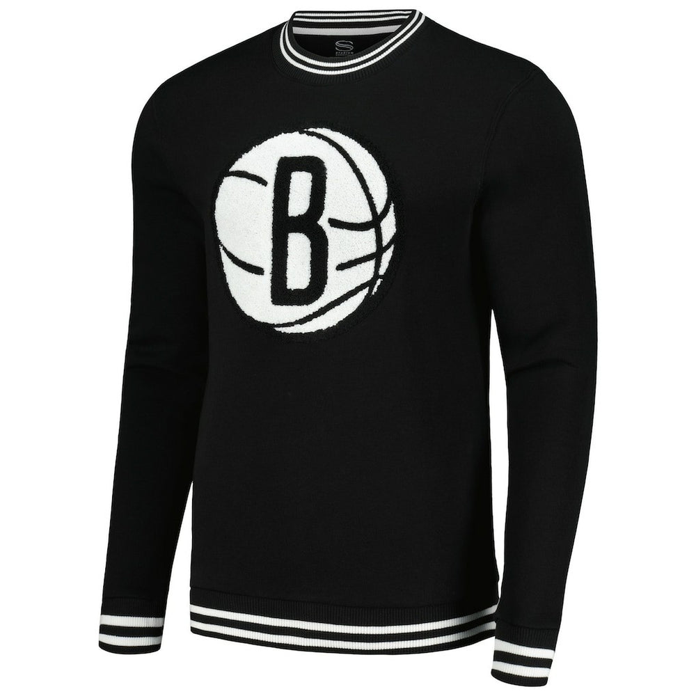 Brooklyn Nets Stadium Essentials Club Level Pullover Sweatshirt Black - NBA