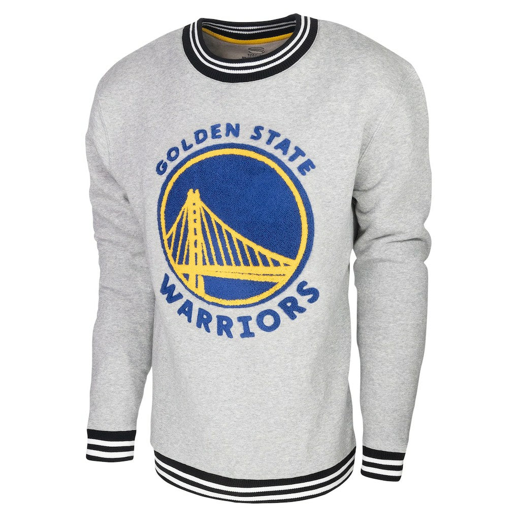 Golden State Warriors Stadium Essentials Club Level Pullover Sweatshirt Heather Gray - NBA