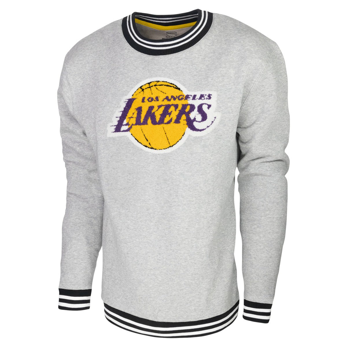 Los Angeles Lakers Stadium Essentials Club Level Pullover Sweatshirt Heather Gray - NBA
