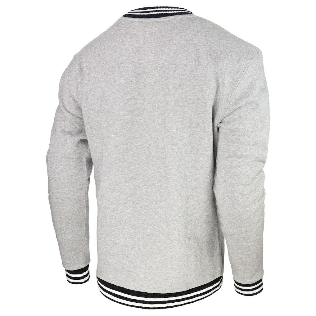 Philadelphia 76ers Stadium Essentials Club Level Pullover Sweatshirt Heather Gray - NBA