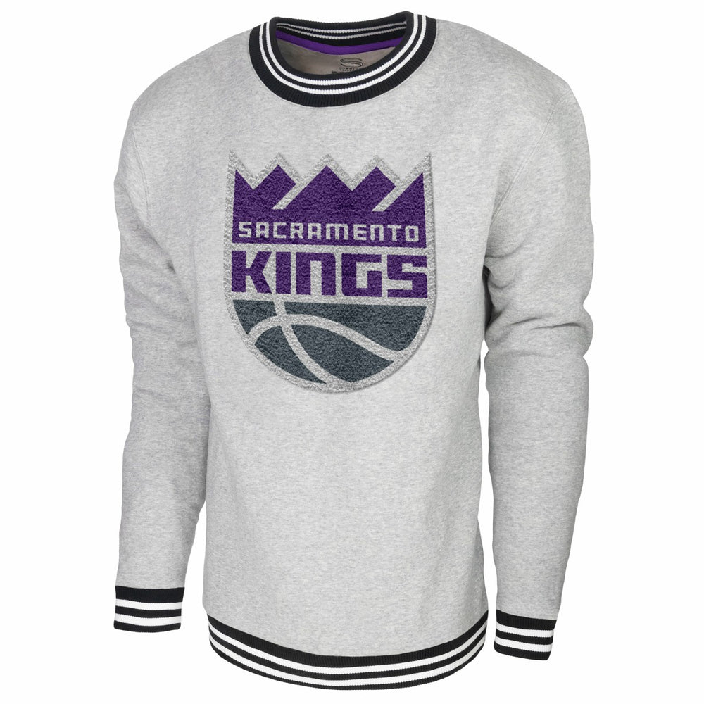 Sacramento Kings Stadium Essentials Club Level Pullover Sweatshirt Heather Gray - NBA