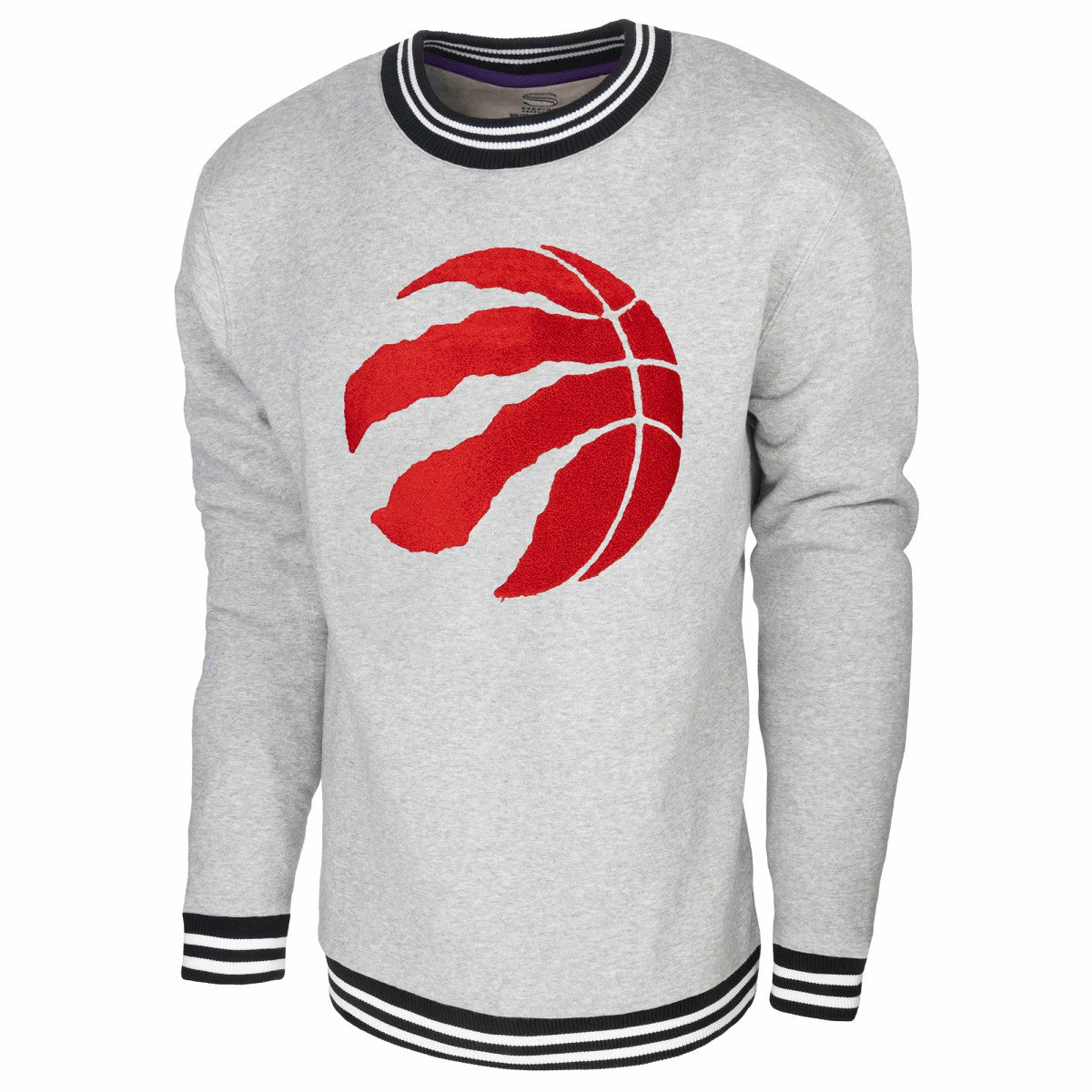 Toronto Raptors Stadium Essentials Club Level Pullover Sweatshirt Heather Gray - NBA