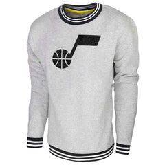 Utah Jazz Stadium Essentials Club Level Pullover Sweatshirt Heather Gray - NBA