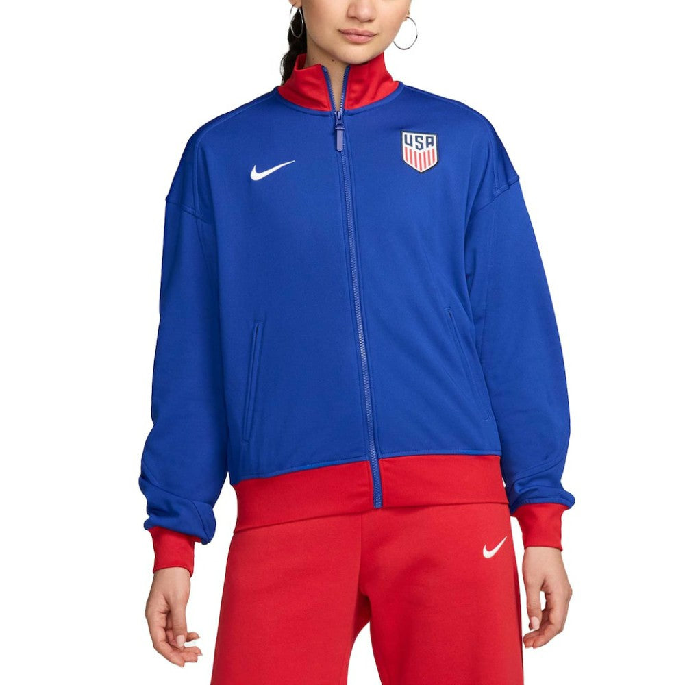 USMNT Women's 2024 Academy Pro Anthem Full-Zip Jacket Royal | Nike Sale