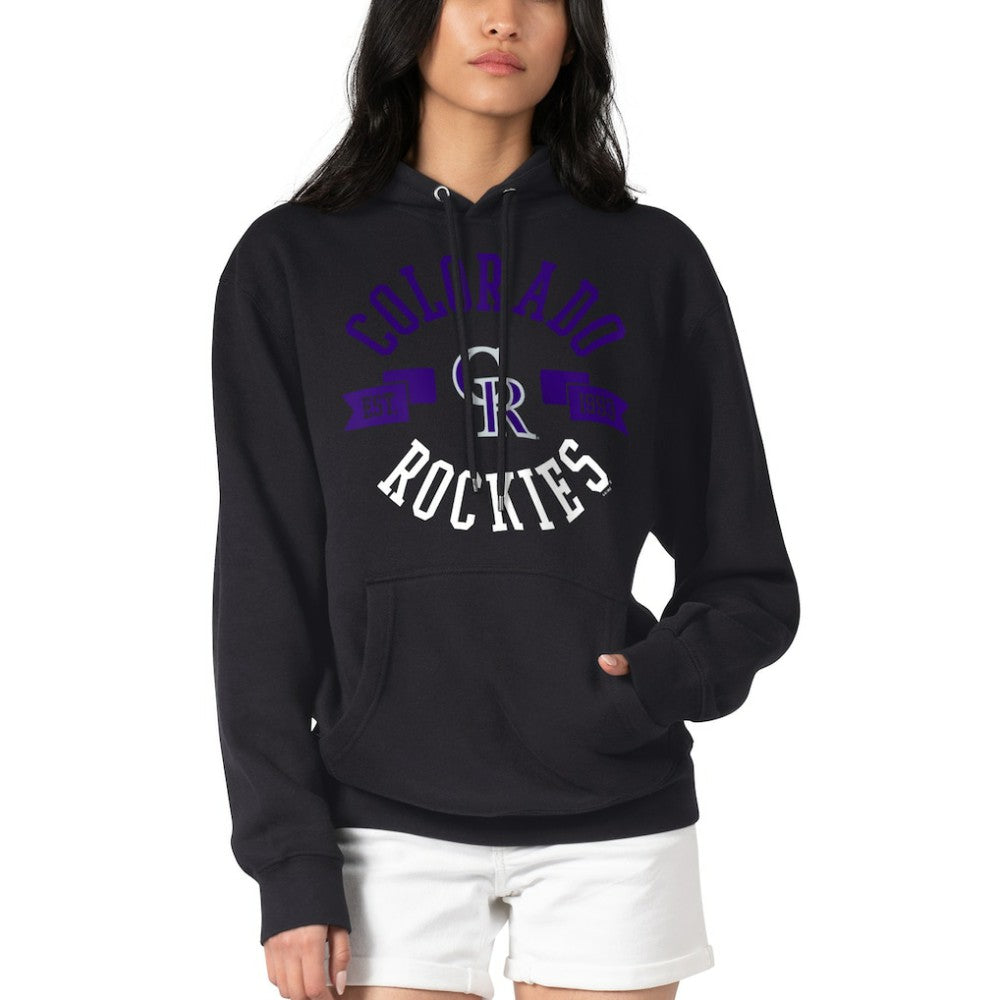 Colorado Rockies G-III 4Her by Carl Banks Women's City Graphic Pullover Hoodie - MLB