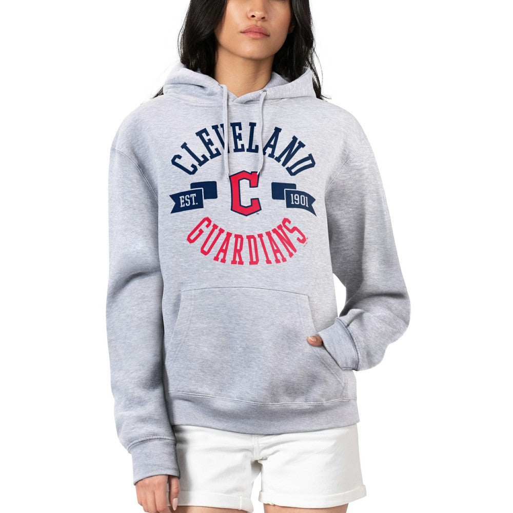 Cleveland Guardians G-III 4Her by Carl Banks Women's City Graphic Pullover Hoodie - MLB
