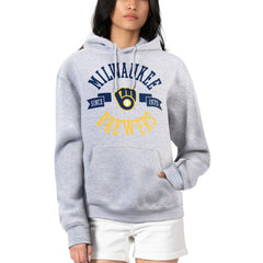 Milwaukee Brewers G-III 4Her by Carl Banks Women's City Graphic Pullover Hoodie - MLB