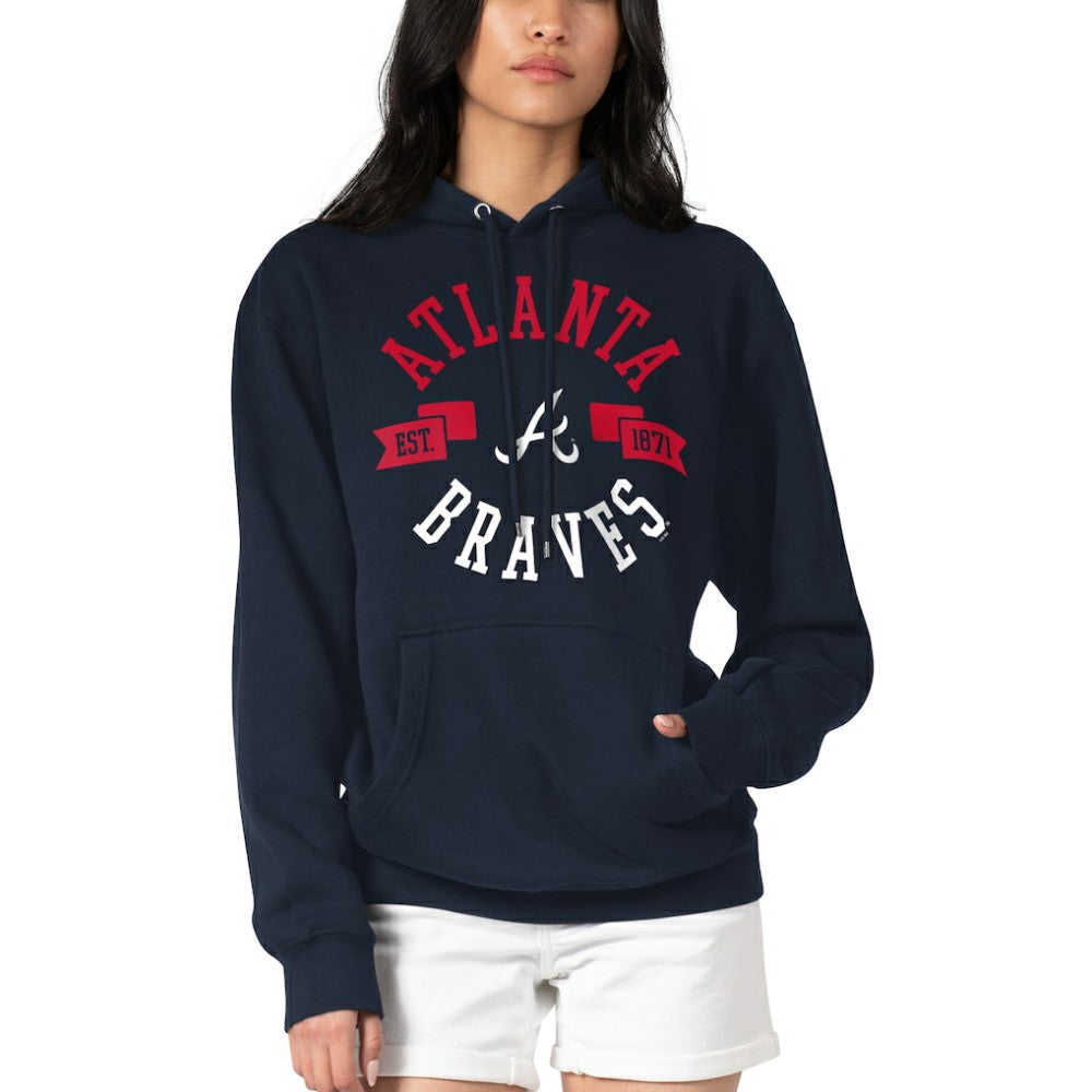 Atlanta Braves G-III 4Her by Carl Banks Women's City Graphic Pullover Hoodie - MLB