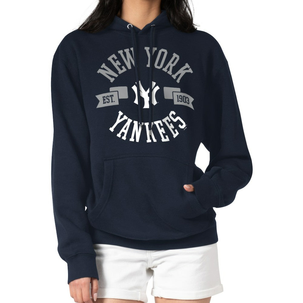 New York Yankees G-III 4Her by Carl Banks Women's City Graphic Pullover Hoodie - MLB