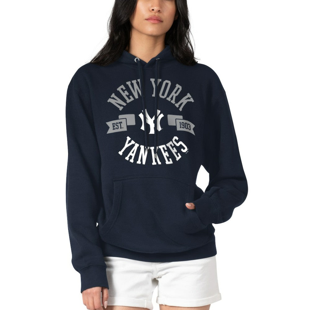 New York Yankees G-III 4Her by Carl Banks Women's City Graphic Pullover Hoodie - MLB
