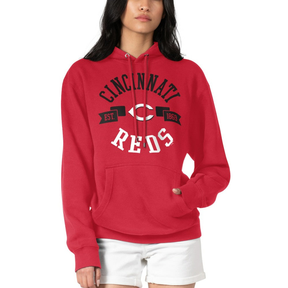 Cincinnati Reds G-III 4Her by Carl Banks Women's City Graphic Pullover Hoodie - MLB