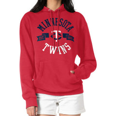 Minnesota Twins G-III 4Her by Carl Banks Women's City Graphic Pullover Hoodie - MLB
