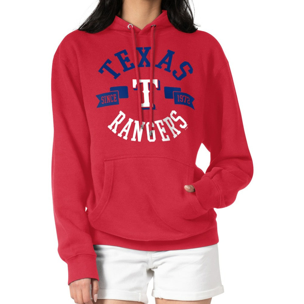 Texas Rangers G-III 4Her by Carl Banks Women's City Graphic Pullover Hoodie - MLB