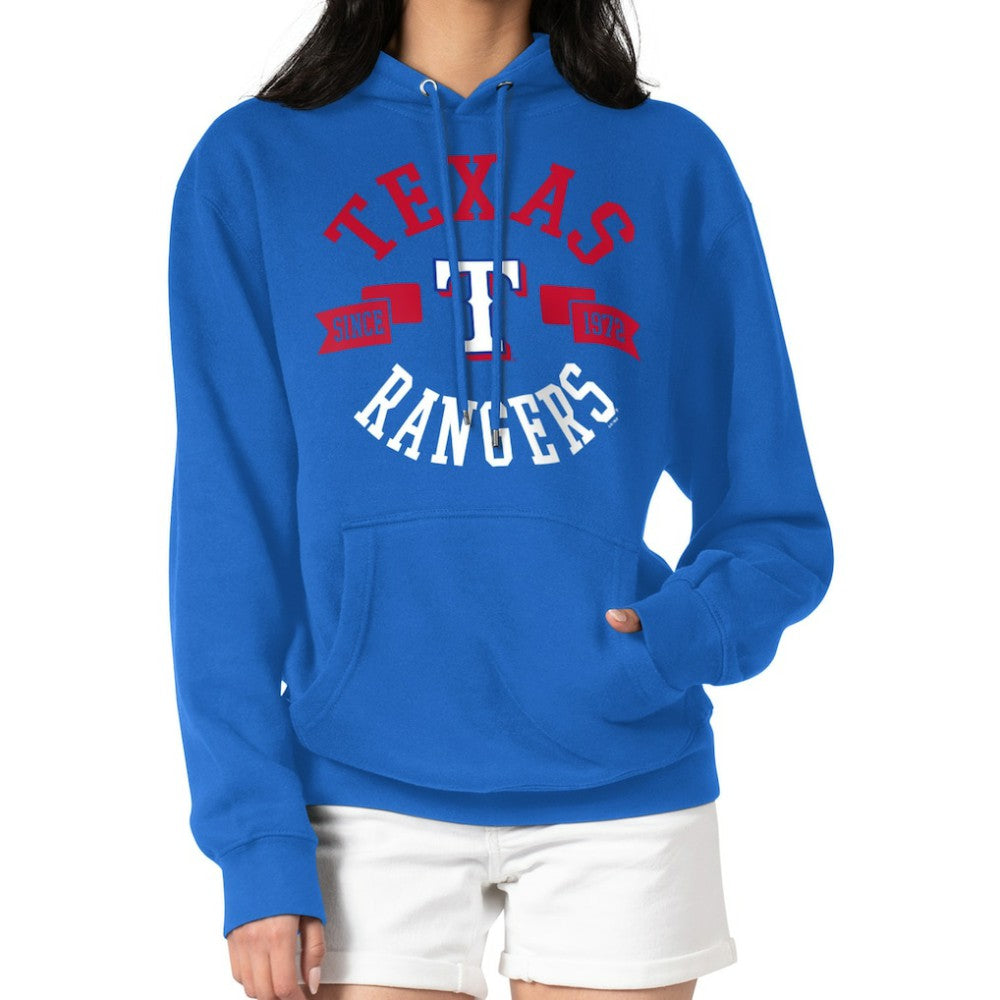 Texas Rangers G-III 4Her by Carl Banks Women's City Graphic Pullover Hoodie - MLB