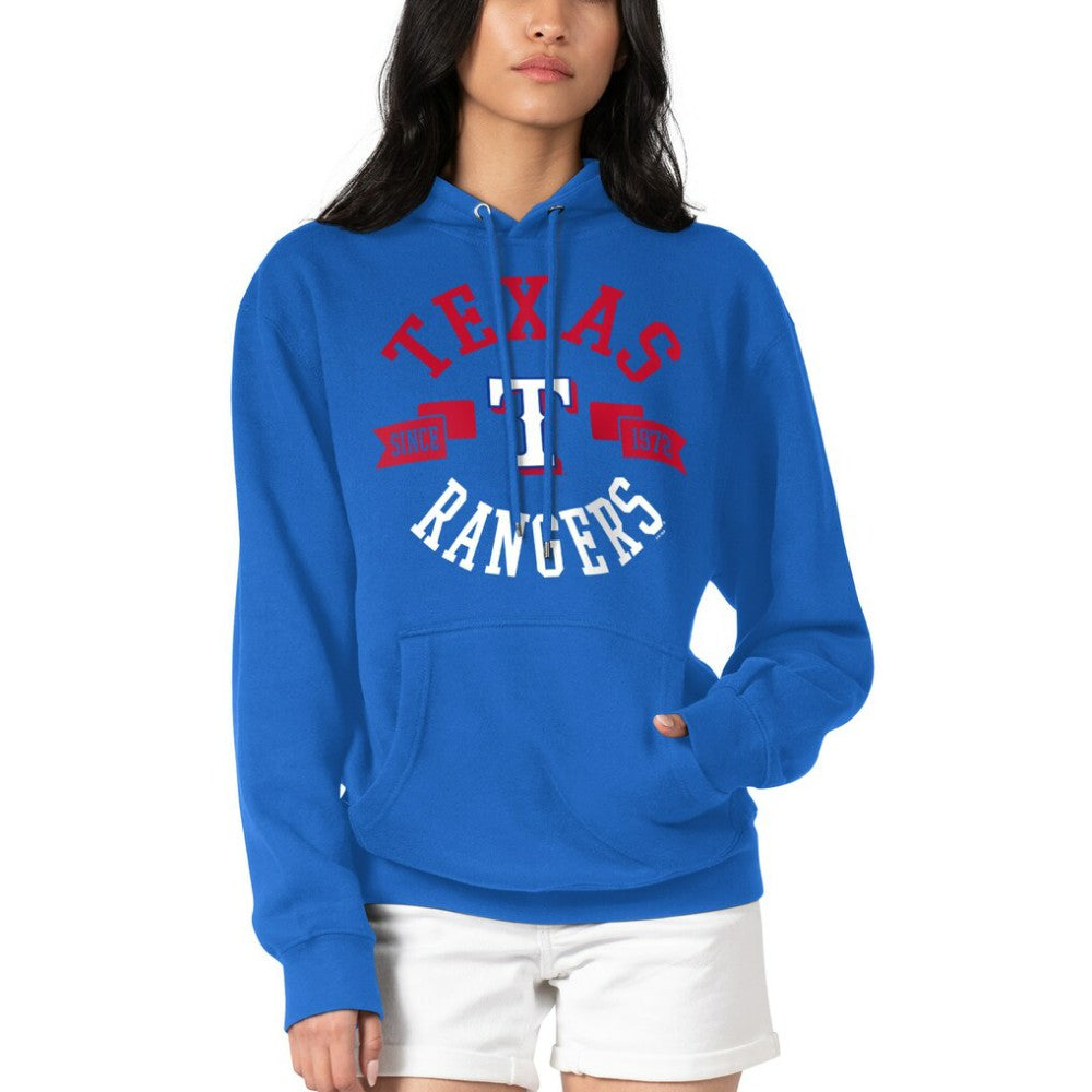 Texas Rangers G-III 4Her by Carl Banks Women's City Graphic Pullover Hoodie - MLB