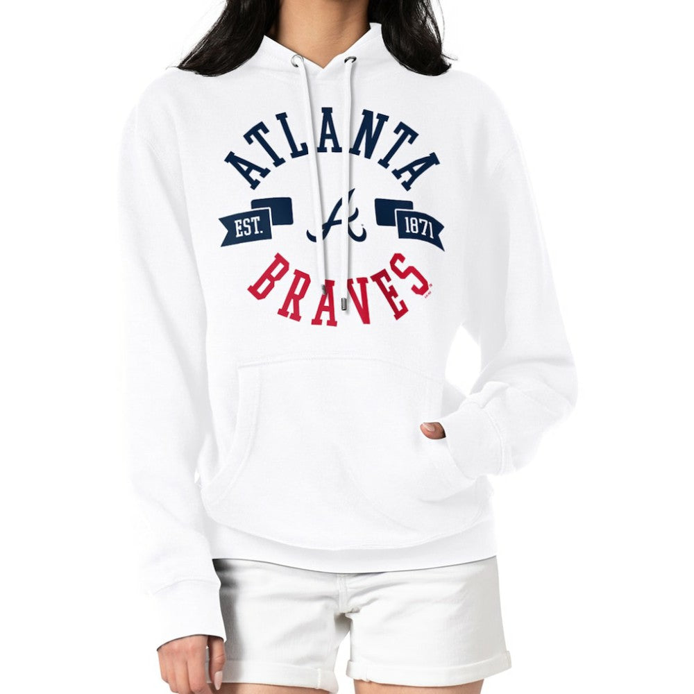 Atlanta Braves G-III 4Her by Carl Banks Women's City Graphic Pullover Hoodie - MLB