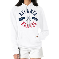 Atlanta Braves G-III 4Her by Carl Banks Women's City Graphic Pullover Hoodie - MLB