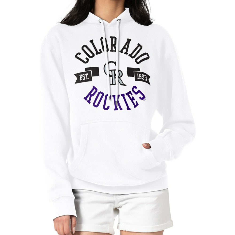 Colorado Rockies G-III 4Her by Carl Banks Women's City Graphic Pullover Hoodie - MLB