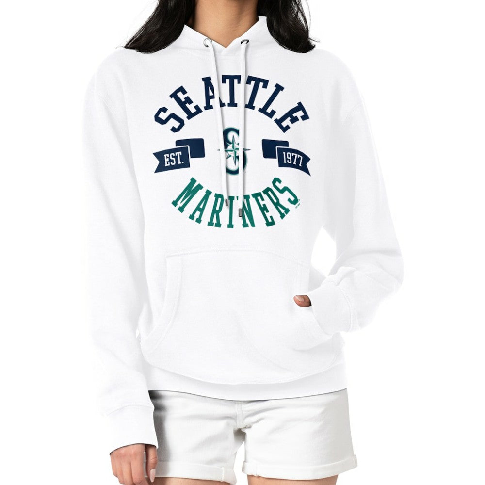 Seattle Mariners G-III 4Her by Carl Banks Women's City Graphic Pullover Hoodie - MLB