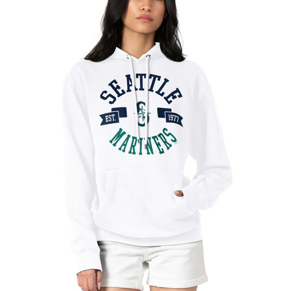 Seattle Mariners G-III 4Her by Carl Banks Women's City Graphic Pullover Hoodie - MLB
