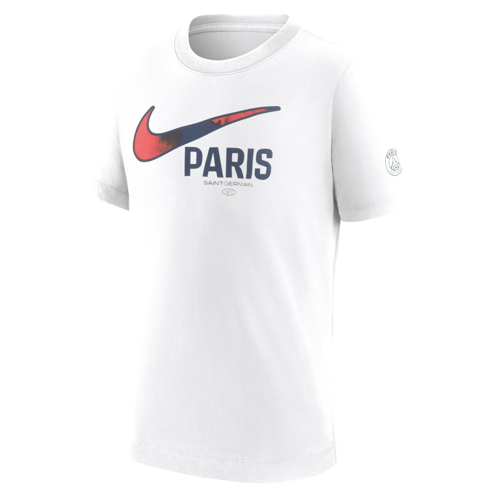 Paris Saint-Germain Youth Swoosh T-Shirt White | Nike discount