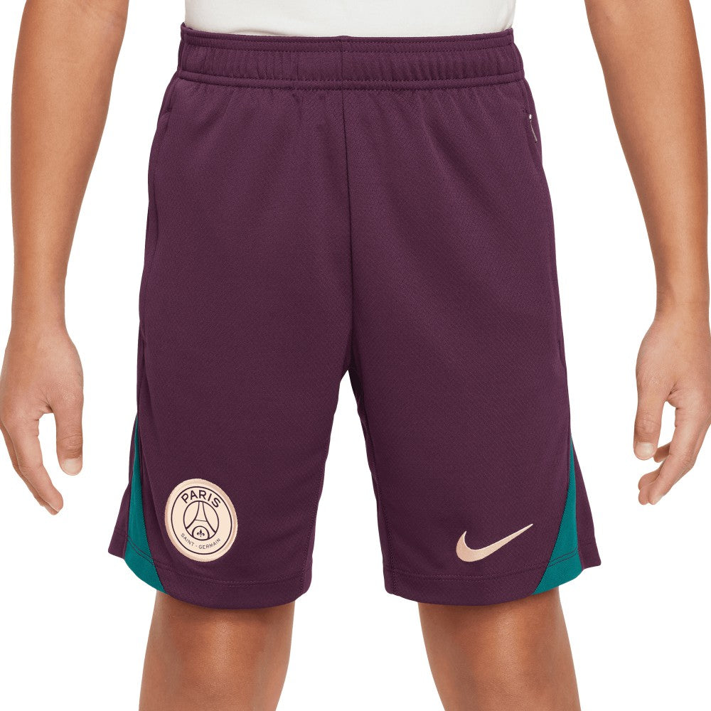 Paris Saint-Germain Youth 2024/25 Strike Performance Shorts Burgundy | Nike discount