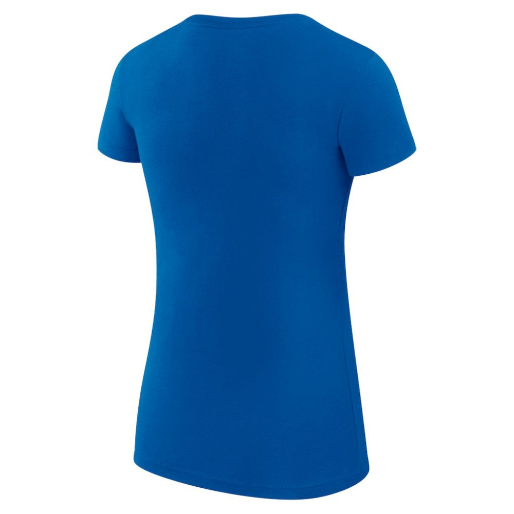 Buffalo Sabres G-III 4Her by Carl Banks Women's Super-Slim Fit Lightweight Hockey Love T-Shirt - Royal - NHL