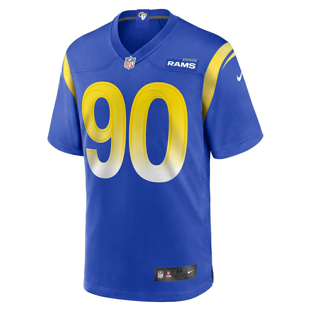 Earnest Brown IV Los Angeles Rams Team Game Jersey Royal | Nike for Sale