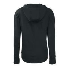 Detroit Lions Cutter & Buck Women's Throwback Daybreak Eco Recycled Half-Zip Hoodie Black | NFL