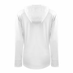 Detroit Lions Cutter & Buck Women's Throwback Daybreak Eco Recycled Half-Zip Hoodie White | NFL