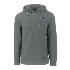 Indianapolis Colts Cutter & Buck Throwback Roam Eco Half-Zip Recycled Pullover Hoodie Gray | NFL