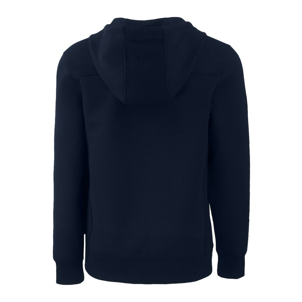 Los Angeles Chargers Cutter & Buck Throwback Roam Eco Half-Zip Recycled Pullover Hoodie Navy | NFL